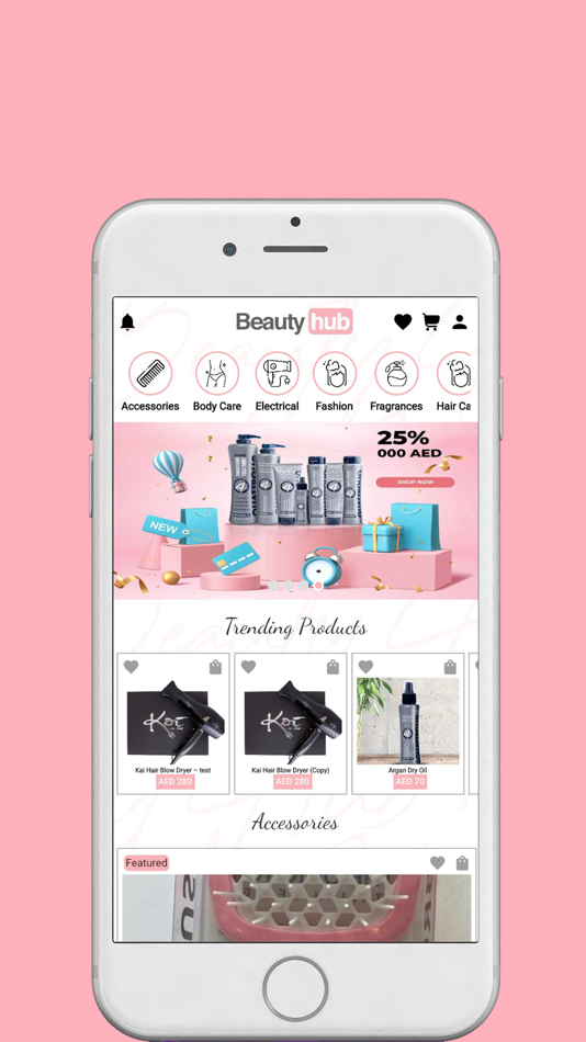 #1. Beauty Hub (iOS) By: Muneer Cheenammadath