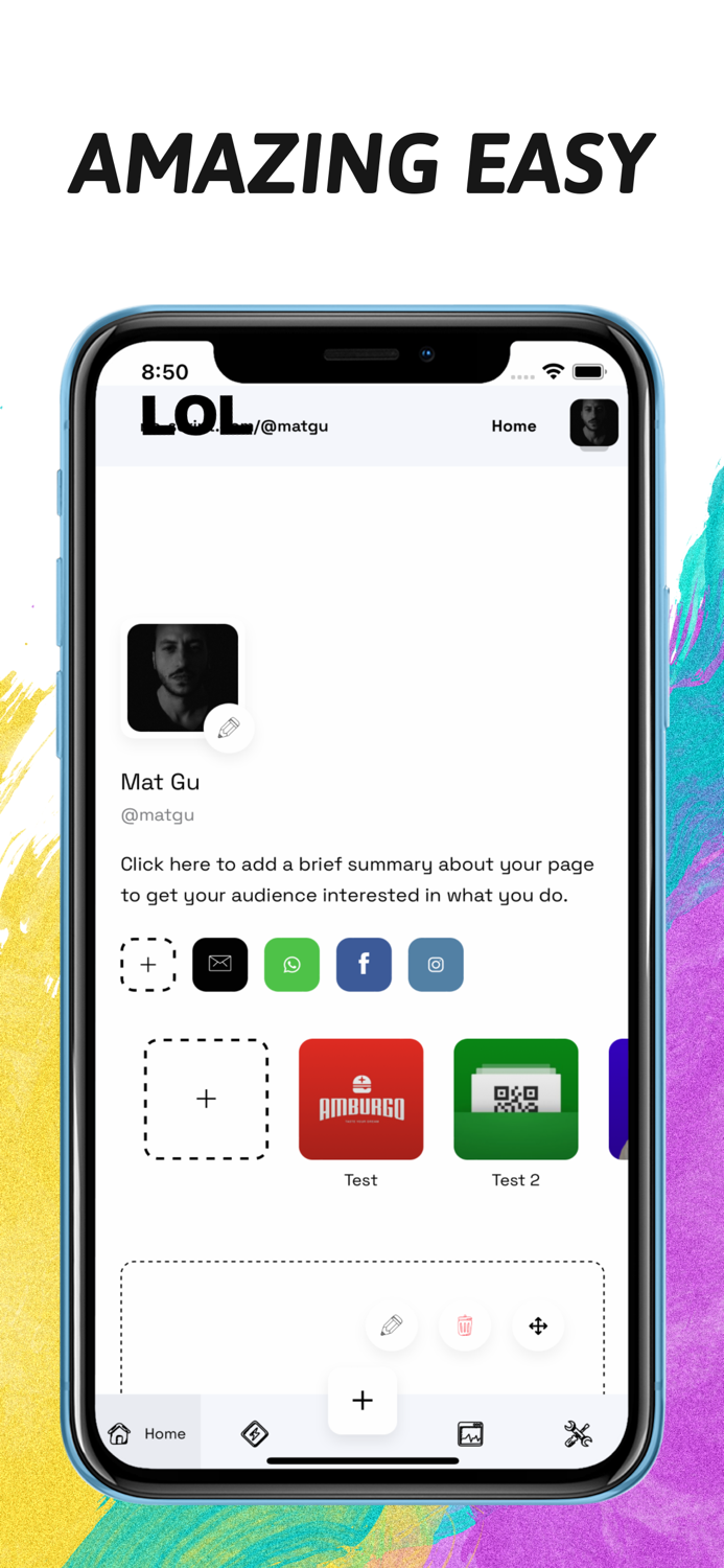 Bigl - Bio Page Builder
