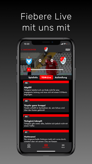 Türkgücü-App Screenshot