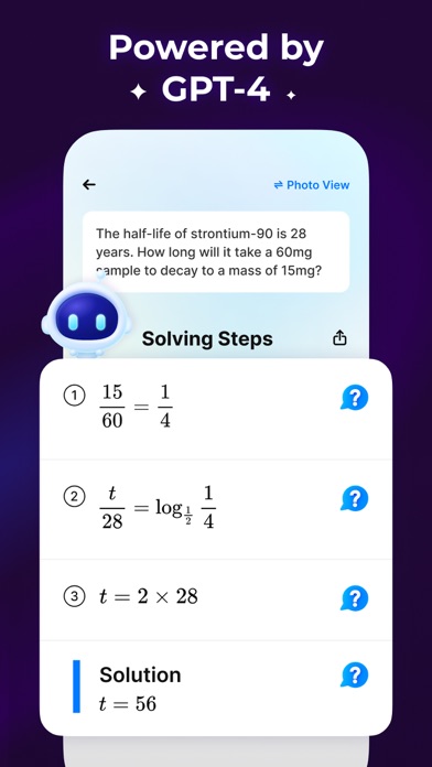 Solvely-AI math solver Screenshot