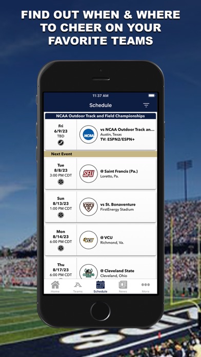 Akron Zips Athletics Screenshot 3 - AppWisp.com Akron Zips Athletics Screenshot 3 - AppWisp.com