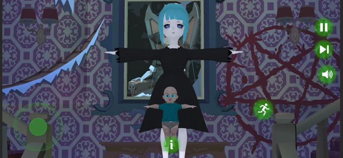 Scary Horror Baby House Game