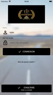 chauffeur service vtc iphone screenshot 1