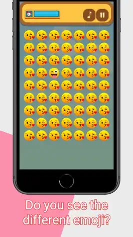 Game screenshot Find The Different Emoji apk