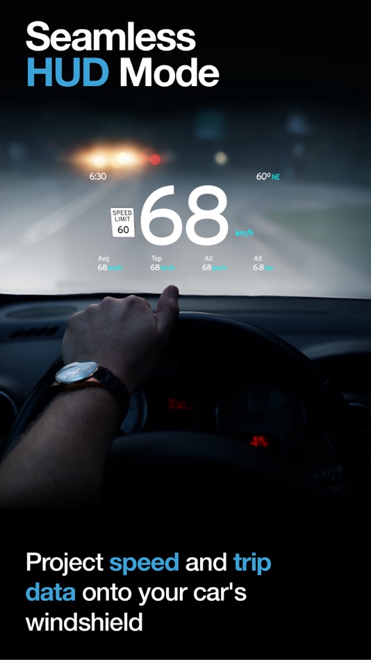 #4. Digital GPS MPH Speedometer (iOS) Podle: BITHAUS.TECH, UNIPESSOAL LDA