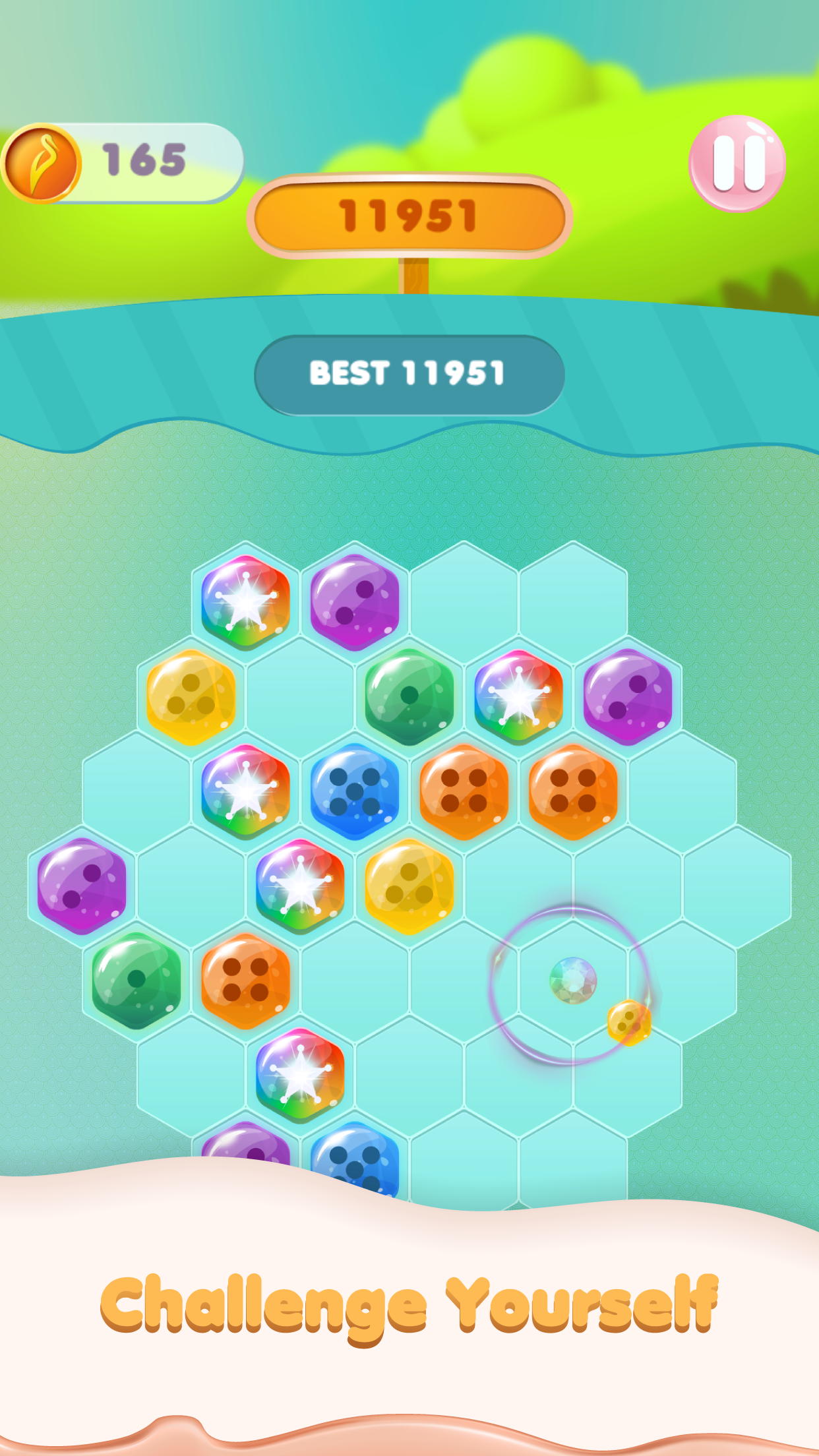 Hex Merge Puzzle
