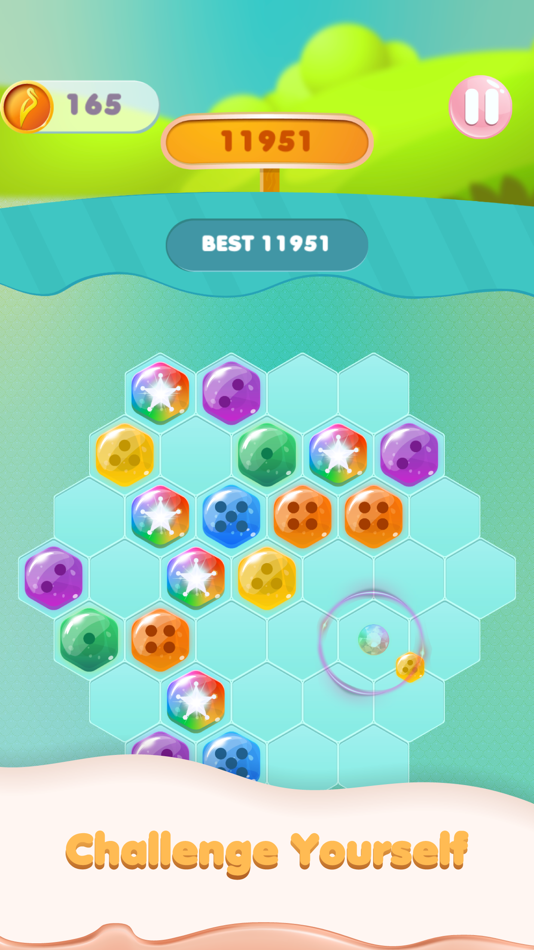 #5. Hex Merge Puzzle (iOS) By: Le Huy Phan