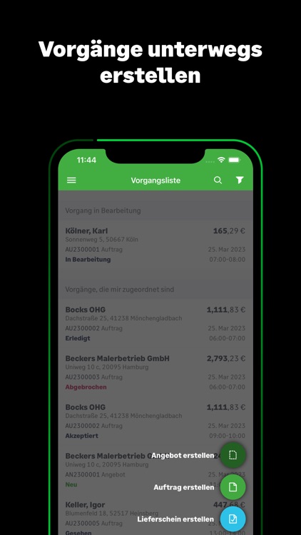 Sage 50 Auftrag screenshot-3