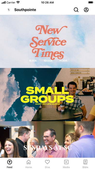 Southpointe Church Screenshot