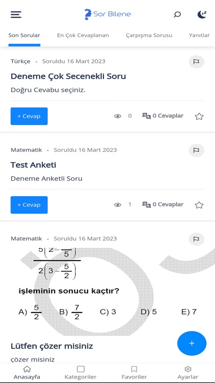 Sor Bilene - YGS/LYS/KPSS/DGS screenshot-4
