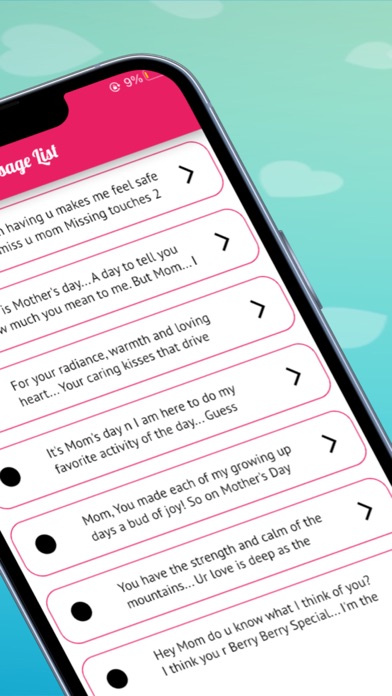 Happy Mothers Day Wishes Quote Screenshot