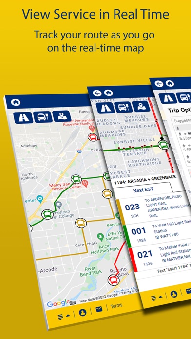 SacRT BusTracker Screenshot