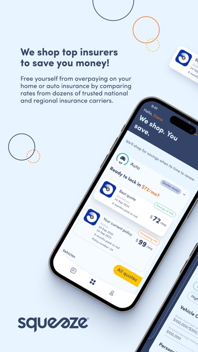 Squeeze Insurance Screenshot