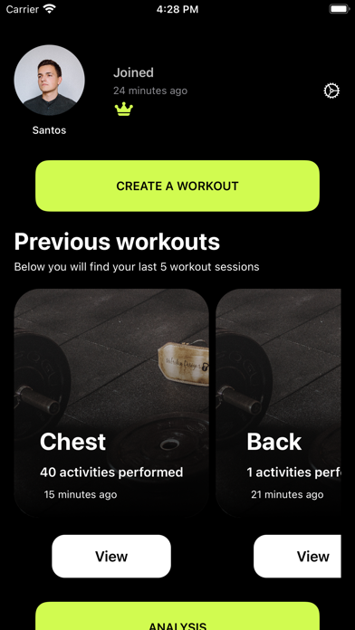 Ascension: AI Personal Trainer Screenshot