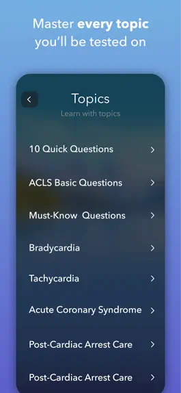Game screenshot ACLS Review & Pretest 2023 apk