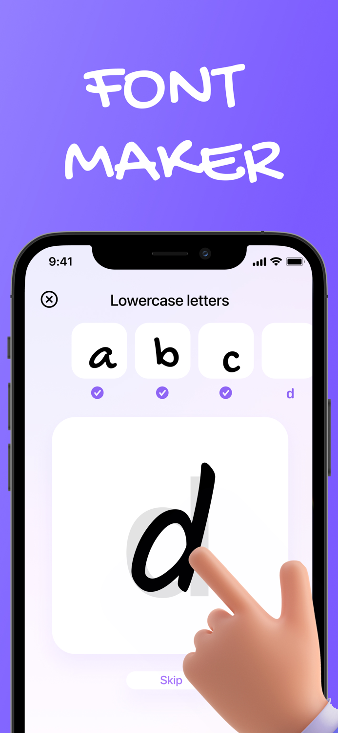 Font Maker make your keyboard