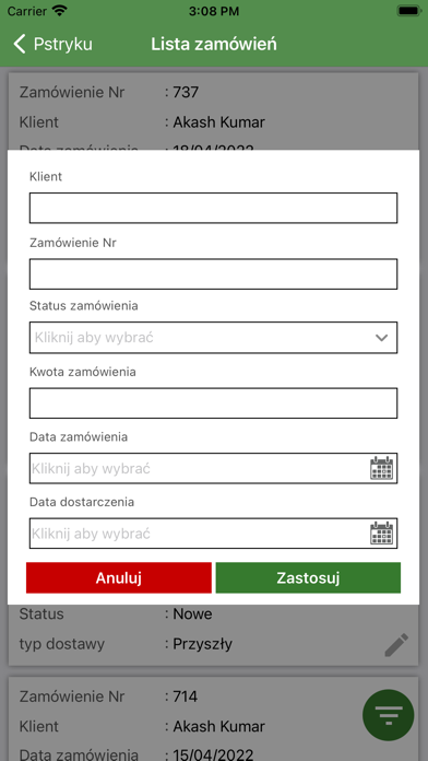 Pstryku.pl- Restauracja Screenshot