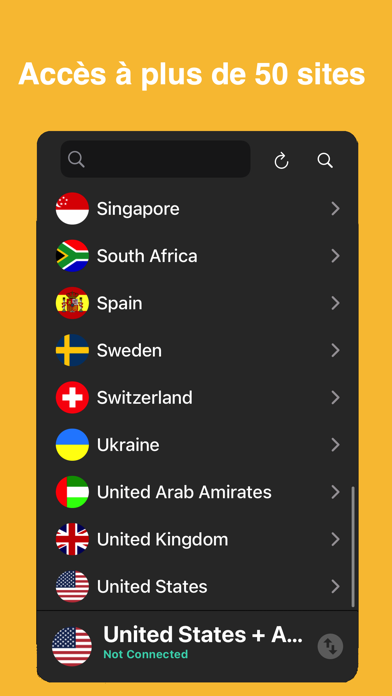Screenshot #2 pour VPN Secure