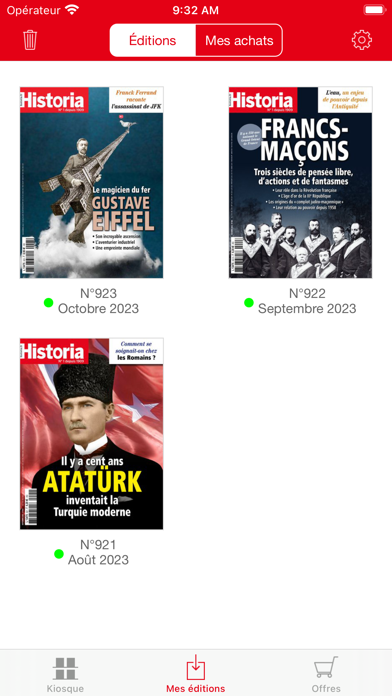 Historia Magazine Screenshot