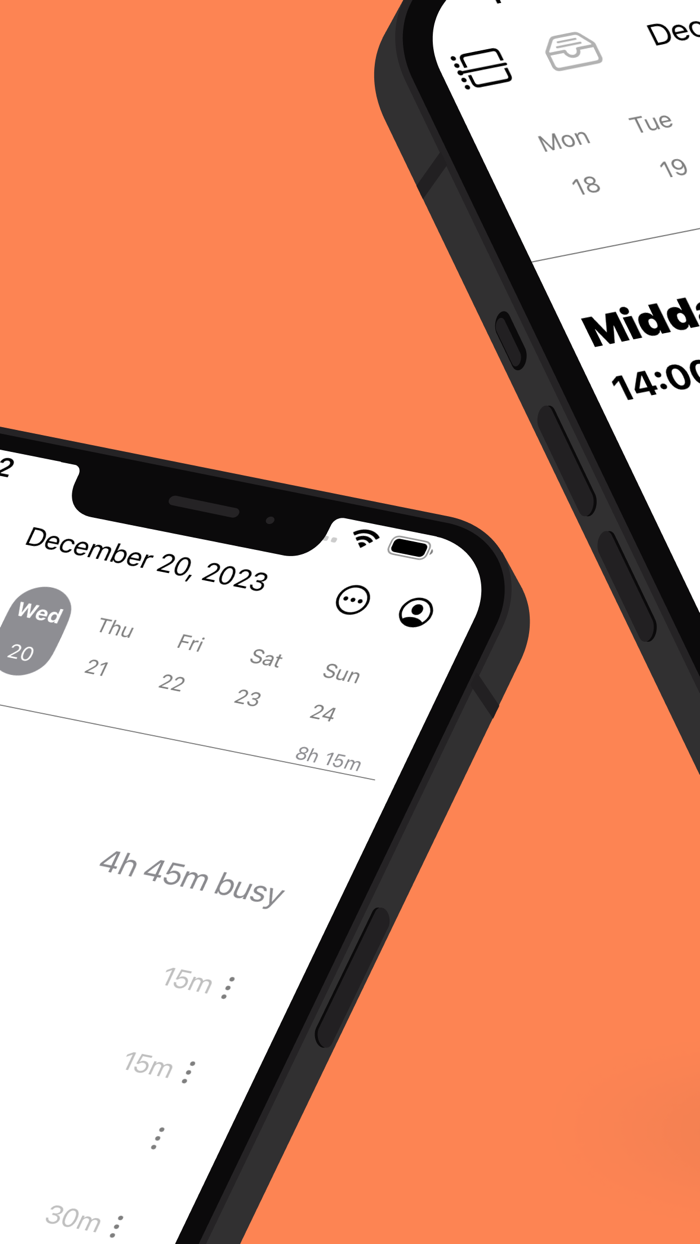 Daily Planner Task List - Mono