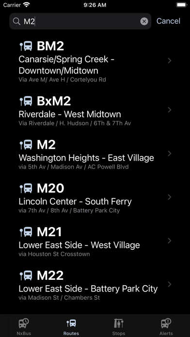 NxBusNY Screenshot