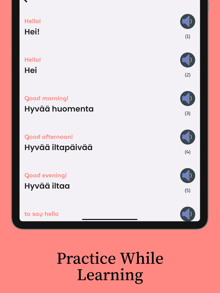 Learn Finnish For Beginners