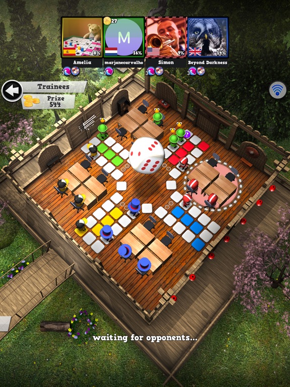 Mr Ludo Parchis Online iPad screenshot 1 - Games app