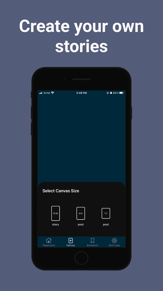 #4. Story Templates・ Photo Editor (iOS) 来自: Tatsat Brahmbhatt