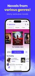 AlphaNovel - Novels & Stories screenshot #1 for iPhone