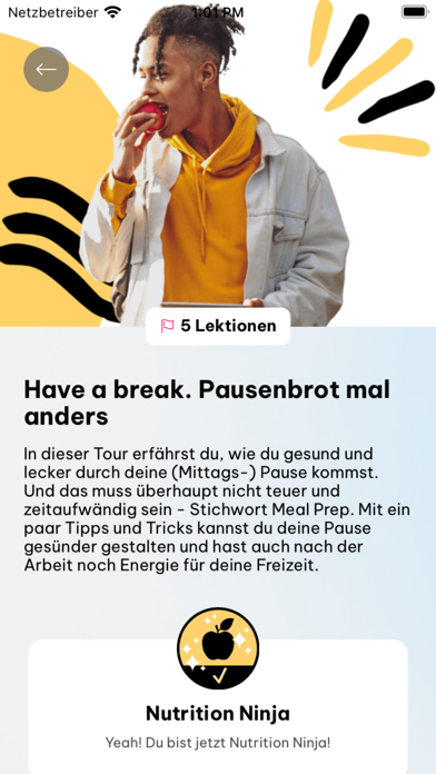 heute.fit Screenshot
