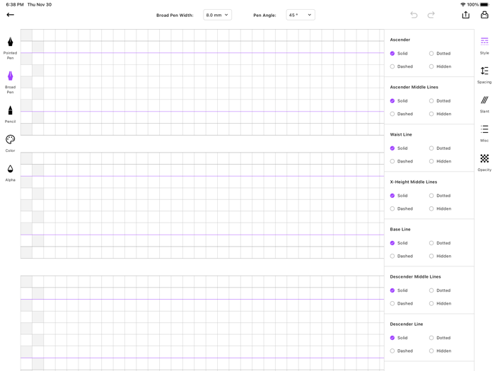 Calligrapher Writing Master