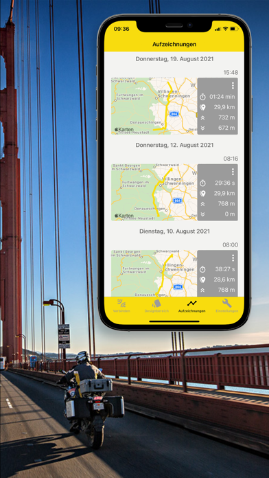 TOURATECH Connect Screenshot