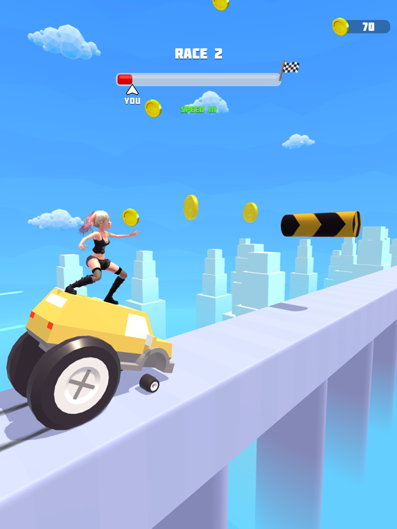 Screenshot #2 for Car Surfing 3D