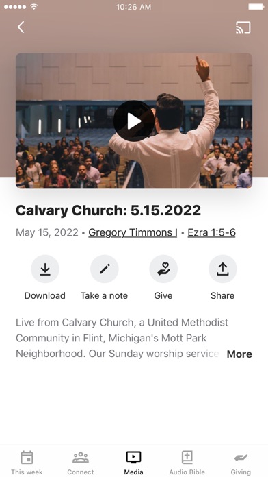 Calvary Church Flint Screenshot