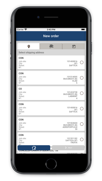 HolcimBeton Screenshot