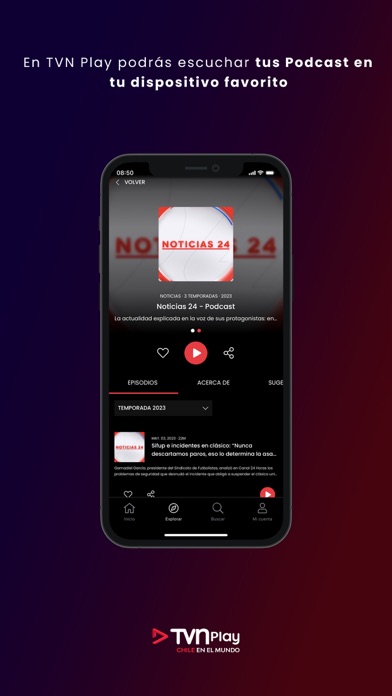 TVN Play Internacional Screenshot
