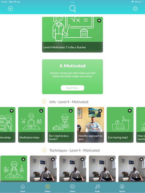 Quieten : Tinnitus Relief iPad screenshot 9 - Health & Fitness app