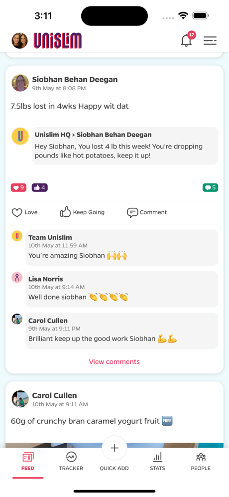 Unislim ClubHub screenshot 3