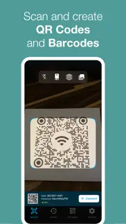 qr code reader pro for iphone! iphone screenshot 1