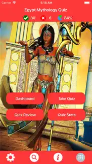 egypt myths & gods trivia iphone screenshot 1