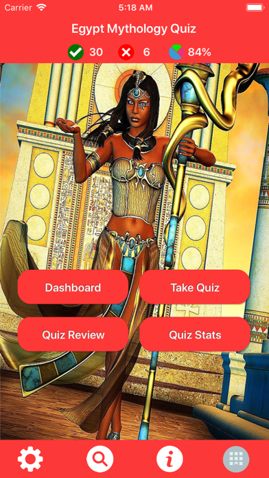 Egypt Myths & Gods Trivia Screenshot