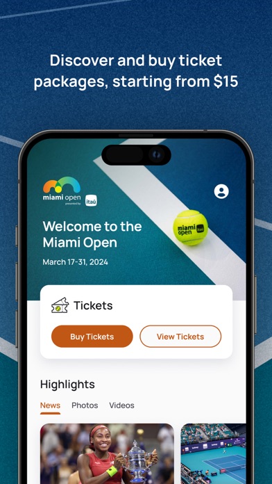 Miami Open presented by Itaú Screenshot