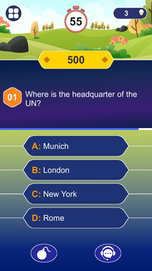 #4. Millionaire Quizizz: IQ Trivia (iOS) โดย: Bien Phan