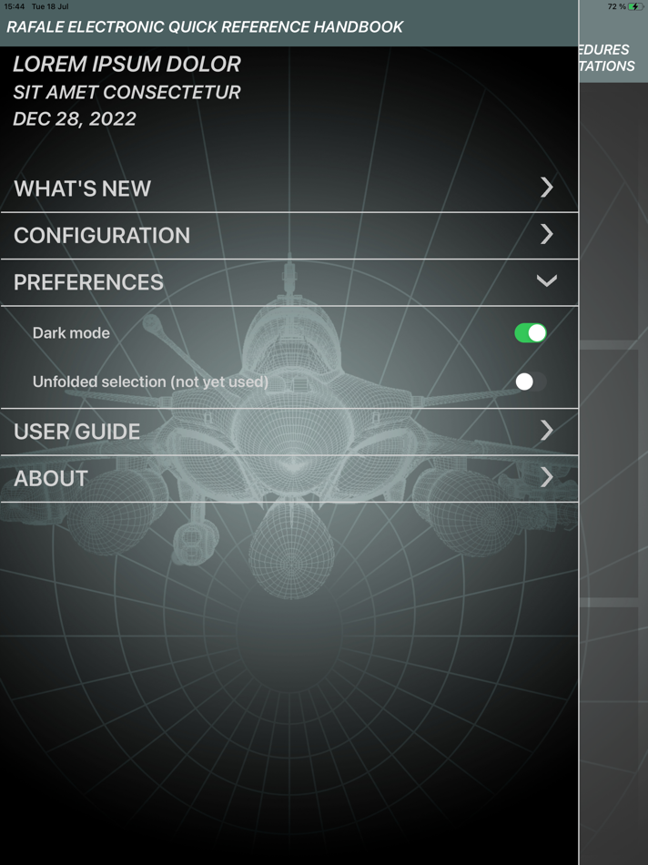 #2. e-QRH (iOS) 来自: Dassault Aviation