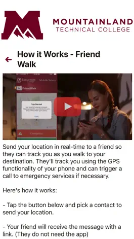 Game screenshot MTECH - Safety App hack