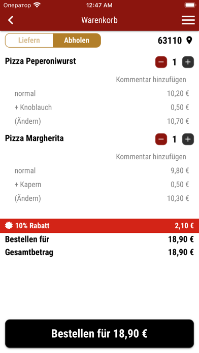 Restaurant Zum Stern  Screenshot