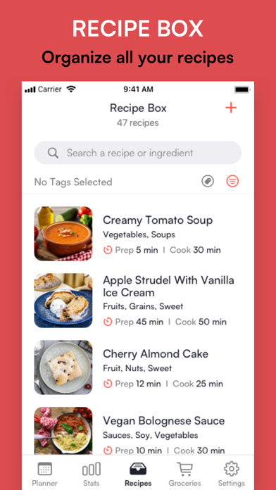 Bakiva - Meal Planner Screenshot