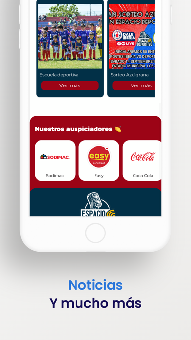 Espacio Deportivo Screenshot