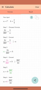 Unit Circle Calculator PRO screenshot #3 for iPhone