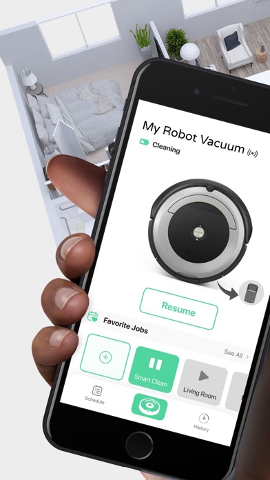 Robot Vacuum App Screenshot